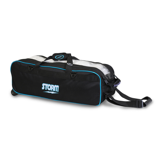 Storm 3 Ball Tournament Travel Tote Black/Blue&nbsp;