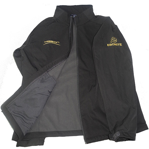 Ebonite Mission Unknown Gold Full Zip Black/Black XL Only Exclusive&nbsp;