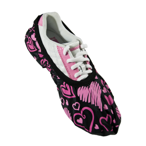 Brunswick Blitz Shoe Covers Hearts All Over&nbsp;