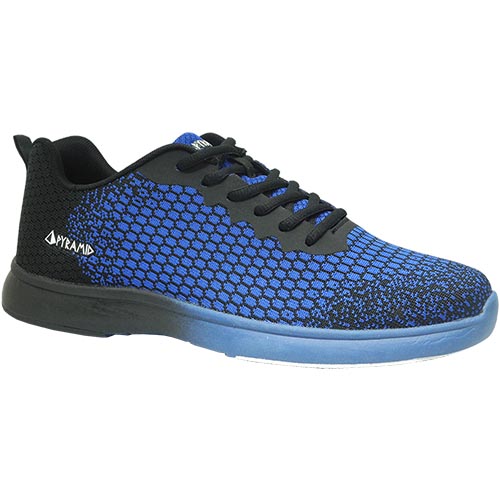 Pyramid Men's Path Lite Seamless Mesh Black/Royal Blue Wide Width NEW ITEM
