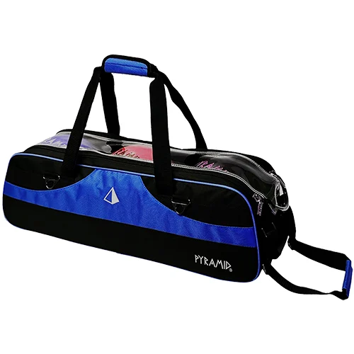 Pyramid Path Slim Triple Tote Roller Black/Royal Blue (No Shoe Pocket) Designed for Airline Travel NEW ITEM&nbsp;