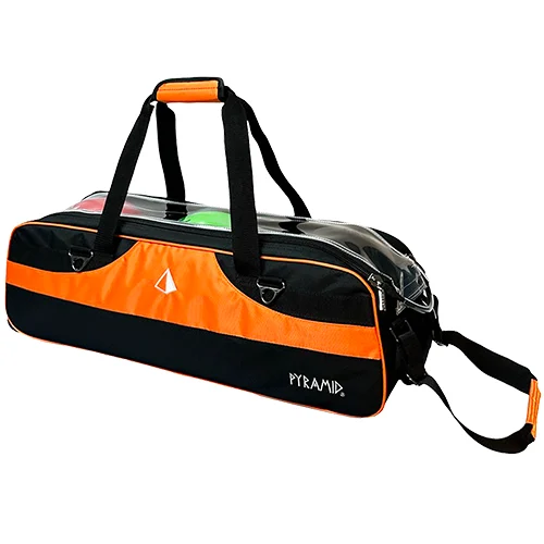 Pyramid Path Slim Triple Tote Roller Black/Orange (No Shoe Pocket) Designed for Airline Travel NEW ITEM&nbsp;