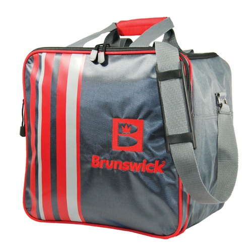 Brunswick Slingshot Single Tote Silver/Red&nbsp;