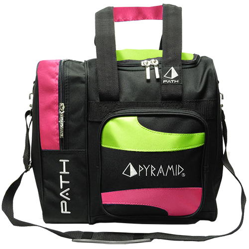 Pyramid Path Deluxe Single Tote Hot Pink/Lime Green/Black&nbsp;