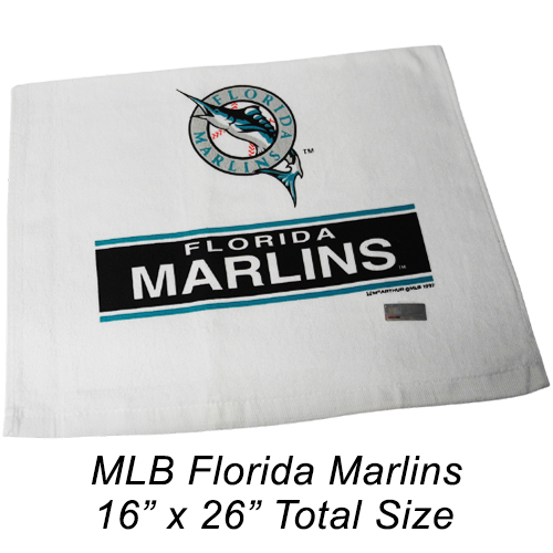 Master MLB (Baseball) Florida Marlins Team Towel&nbsp;